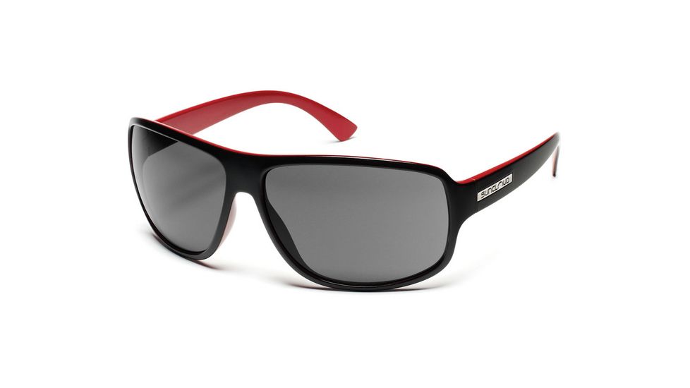 Suncloud Polarized Optics Headmaster Sunglasses - Black Backpaint Frame, Gray Polarized Polycarbonate Lenses S-HDPPGYBD