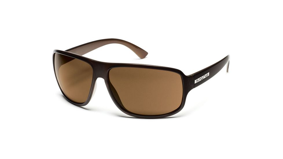 Suncloud Polarized Optics Headmaster Sunglasses - Brown Backpaint Frame, Brown Polarized Polycarbonate Lenses S-HDPPBRBR