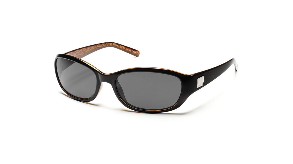 Suncloud Polarized Optics Iris, Color - Black Backpaint, Lens Color - Polarizedize, S-IRPPGYBB