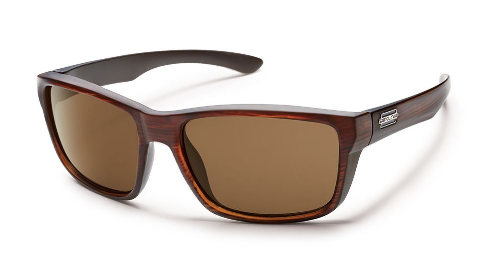 Suncloud Polarized Optics Mayor Sunglasses - Burnished Brown Frame/Brown Polarized Polycarbonate Lens S-MAPPBRBR
