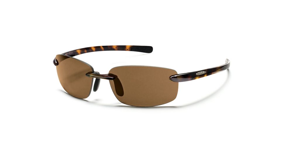 Suncloud Polarized Optics Momentum Sunglasses - Tortoise Frame, Brown Polarized Polycarbonate Lenses S-MMPPBRTT