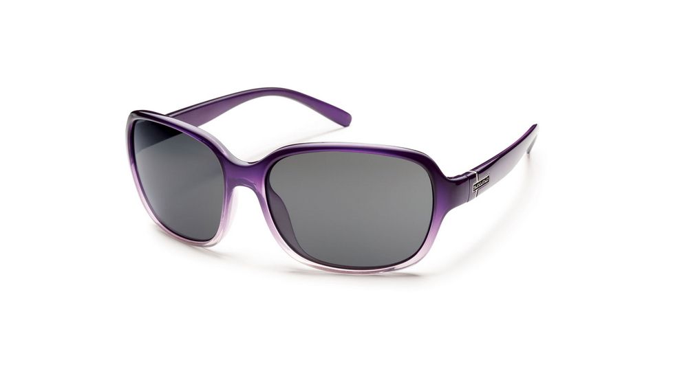 Suncloud Polarized Optics Sequin (New) Sunglasses - Purple Fade Frame, Gray Polarized Polycarbonate Lenses S-SQPPGYPR