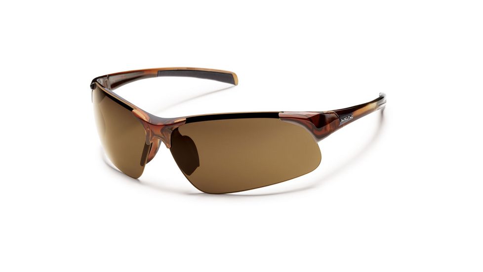 Suncloud Polarized Optics Traverse (New) Sunglasses - Brown Frame, Brown Polarized Polycarbonate Lenses S-TVPPBRBR
