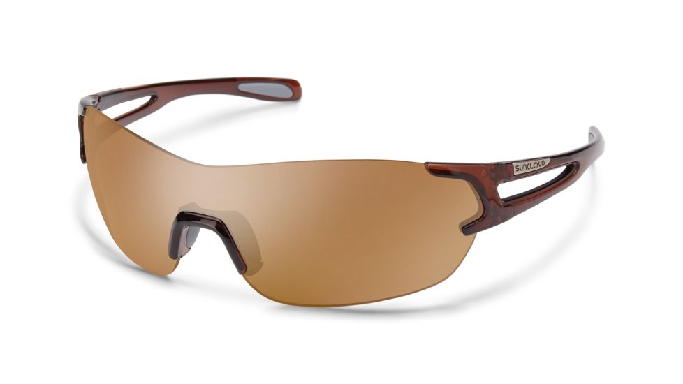 Suncloud Polarized Optics Airway Sunglasses, Crystal Brown S-AIPPSAMBR