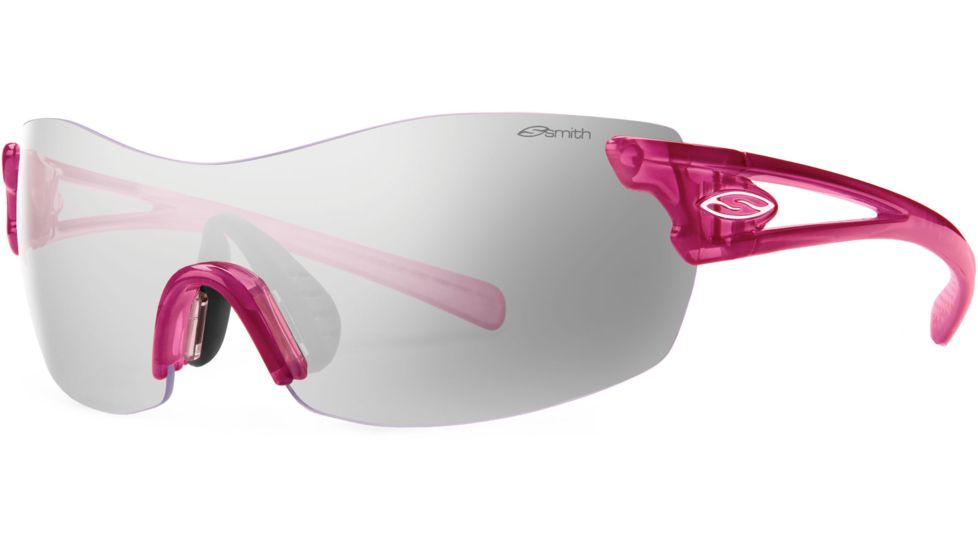 Smith Optics Pivlock Asana Women's Sunglasses, Polarized, Crystal Plum, Platinum, 388901