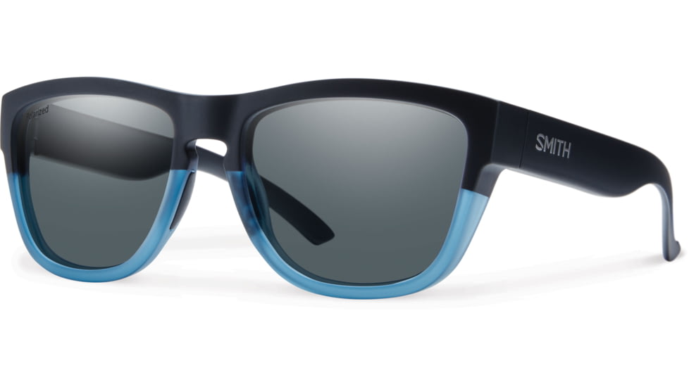 Suncloud Polarized Optics Clark Sunglasses Clearance-Matte Black Corsair-Polar Gray