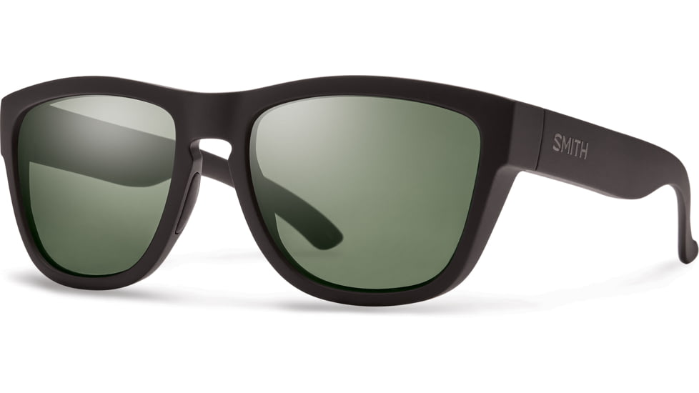 Suncloud Polarized Optics Clark Sunglasses - Men's-Matte Black-Gray Green