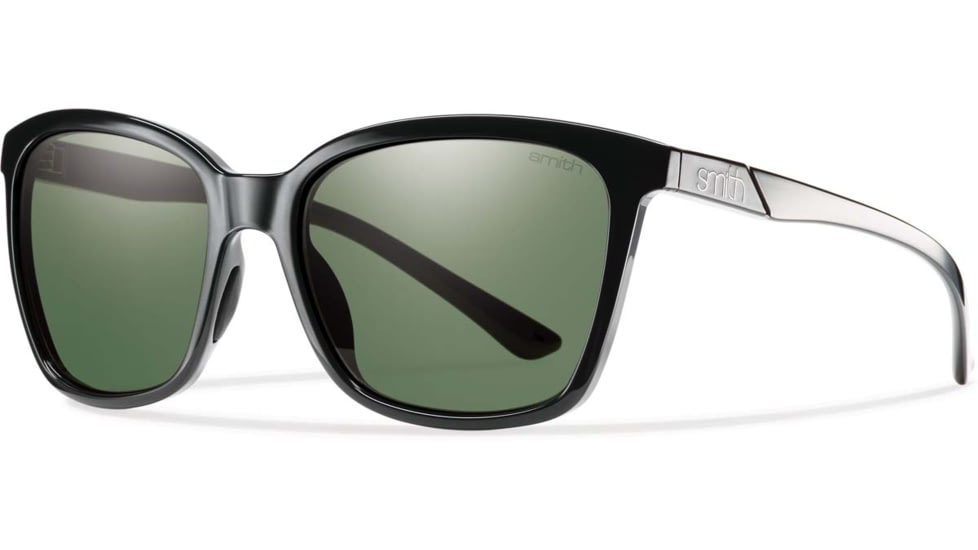 Suncloud Polarized Optics Colette Sunglasses Black/Polar Gray Green Carbonic TLT Lenses CLPPGNBK