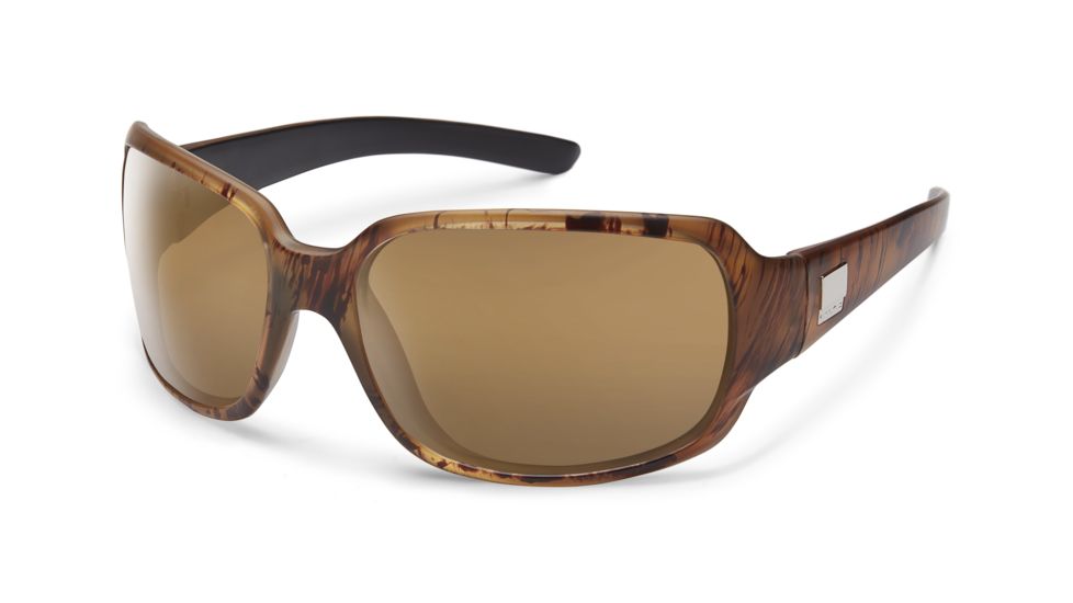 Suncloud Polarized Optics Cookie Sunglasses, Matte Tortoise Backpaint S-COPPSAMTT