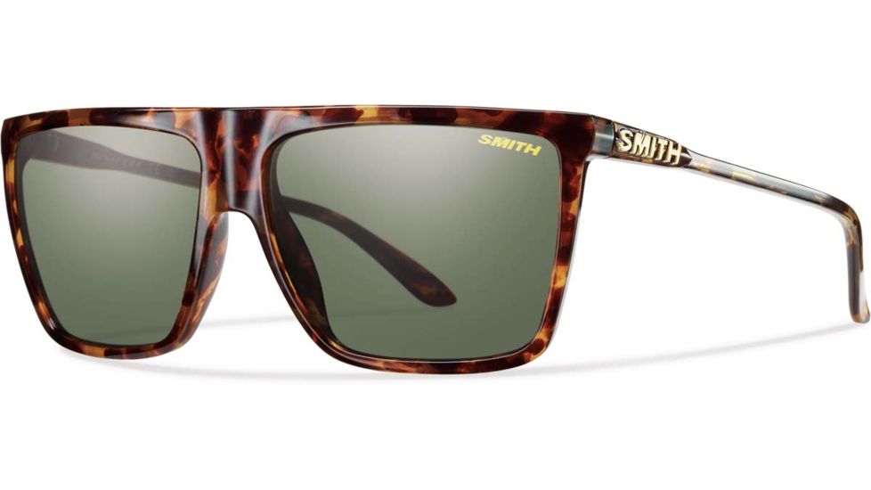 Suncloud Polarized Optics Cornice Sunglasses Yellow Tortoise/Gray Green Carbonic TLT Lenses CNPCGNYT