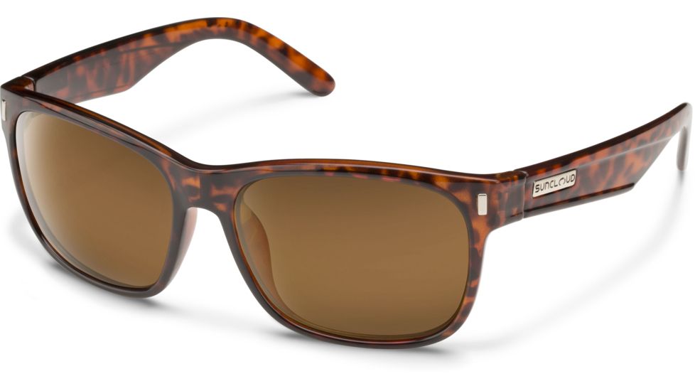 Suncloud Polarized Optics Dashboard Sunglasses, Tortoise S-DAPPBRTT