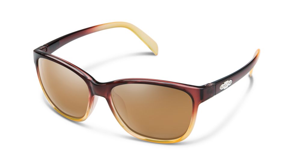 Suncloud Polarized Optics Dawson Sunglasses, Brown Fade S-DWPPSAMBRF