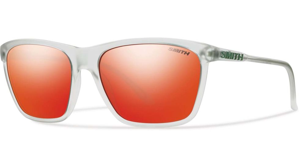 Suncloud Polarized Optics Delano Sunglasses Matte Crystal/Red Sol-X Carbonic TLT Lenses DAPCDMMCR