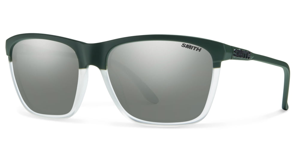 Suncloud Polarized Optics Delano Sunglasses-Matte Olive Crystal-Super Platinum