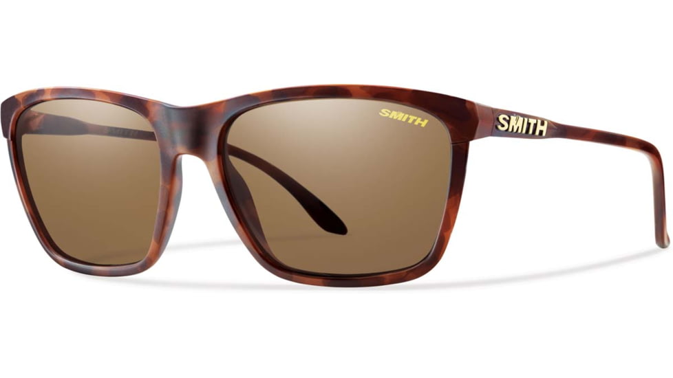 Suncloud Polarized Optics Delano Sunglasses Matte Tortoise/Polar Brown Carbonic TLT Lenses DAPPBRMT
