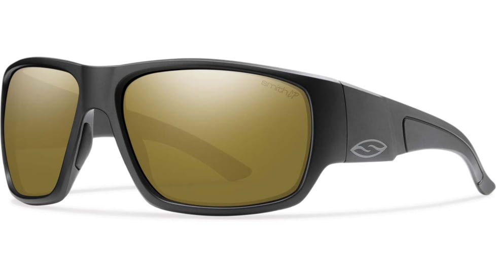 Suncloud Polarized Optics Dragstrip Sunglasses Matte Black/Polar Bronze Mirror ChromaPop Lenses DGRPBZMMB