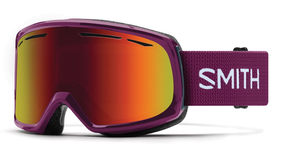 Suncloud Polarized Optics Drift Goggles-Grape-Red Sol-X Mirror