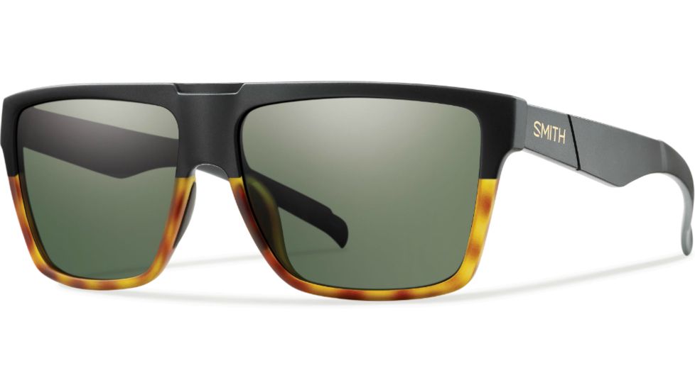 Suncloud Polarized Optics Edgewood Sunglasses-Matte Black-Gray Green