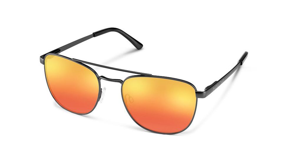 Suncloud Polarized Optics Fairlane, Color - Matte Black, Lens Color - Polarized Red Mi, 20234100356OZ
