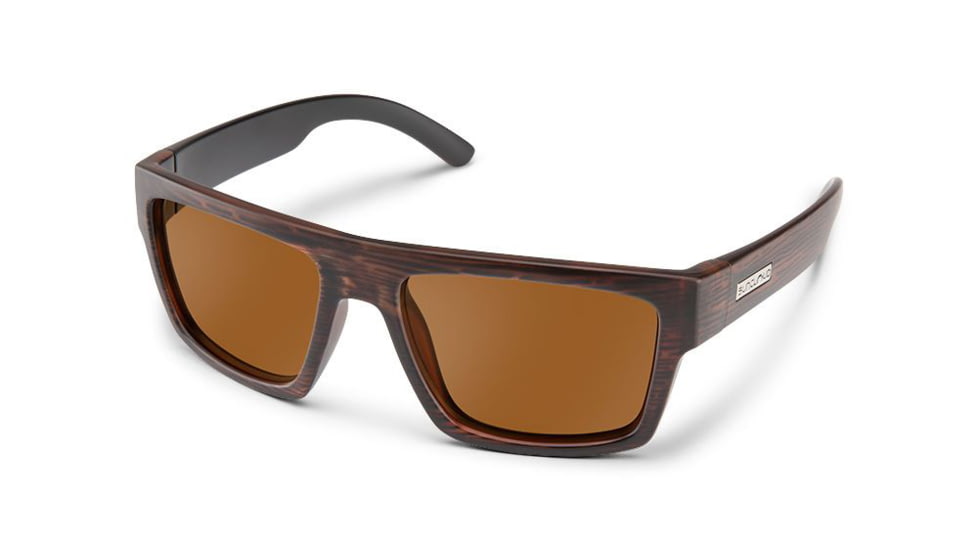 Suncloud Polarized Optics Flatline, Color - Burnished Brown, Lens Color - Polarized Br, 20233309Q57HB