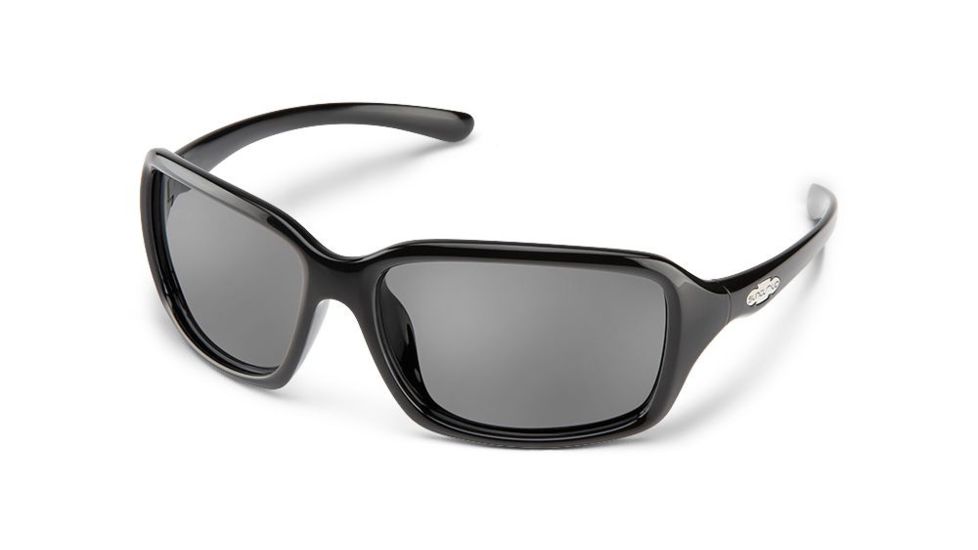 Suncloud Polarized Optics Fortune, Color - Black, Lens Color - Polarized Gray, 20233580760M9