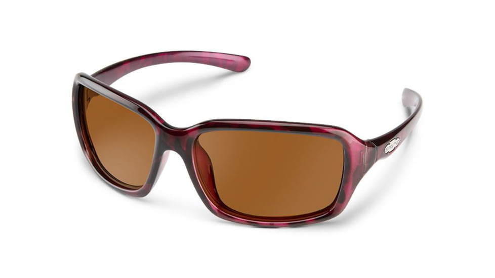Suncloud Polarized Optics Fortune, Color - Violet Havana, Lens Color - Polarized Brow, 2023355ZE60HB