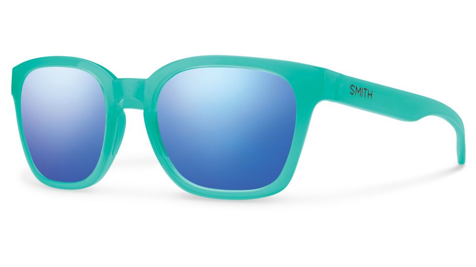 Suncloud Polarized Optics Founder Slim Sunglasses-Opal-Blue Flash Mirror