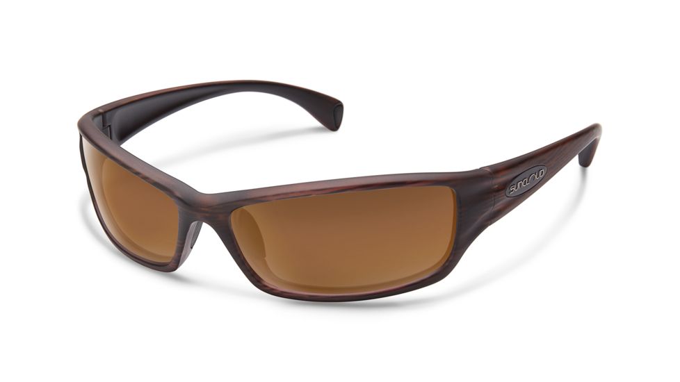 Suncloud Polarized Optics Hook Sunglasses, Burnished Brown S-HKPPBRBR