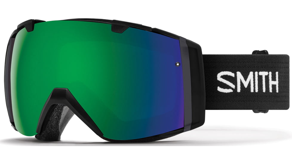 Suncloud Polarized Optics I/O Goggle-Black-ChromaPop Sun Green Mirror