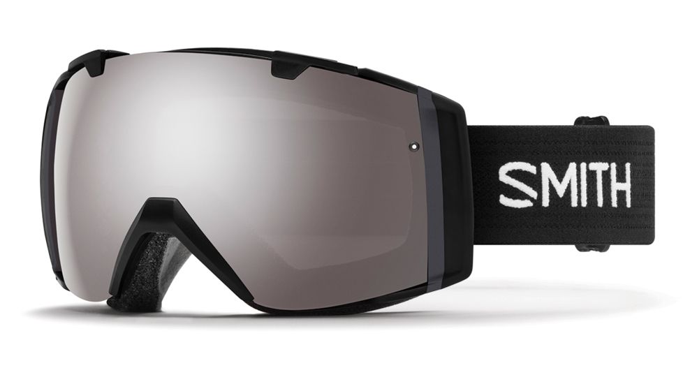 Suncloud Polarized Optics I/O Goggle-Black-ChromaPop Sun Platinum Mirror