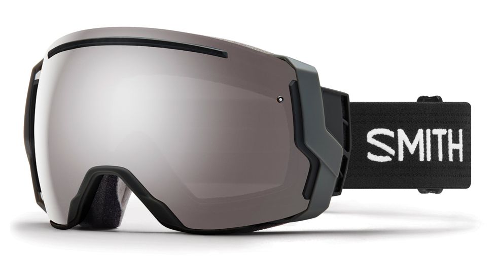 Suncloud Polarized Optics I/O7 Goggle-Black-ChromaPop Sun Platinum Mirror