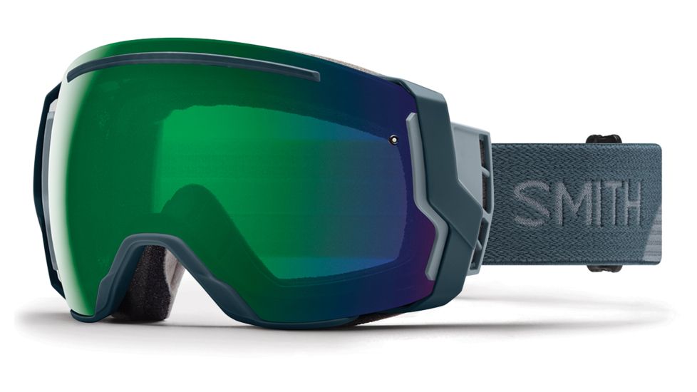 Suncloud Polarized Optics I/O7 Goggle-Thunder Split-ChromaPop Everyday Green Mirror