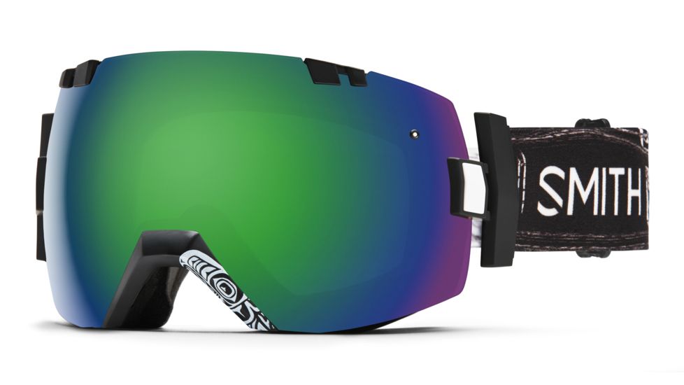 Suncloud Polarized Optics I/OX Goggle-Abma ID-Green Sol-X Mirror
