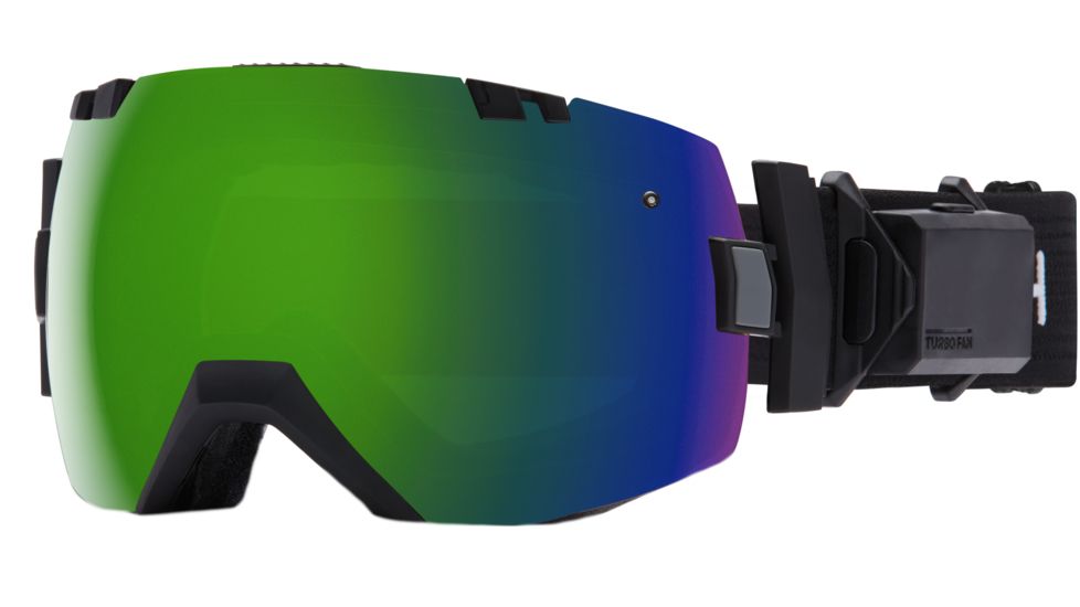 Suncloud Polarized Optics I/OX Turbo Fan Goggles-Black-ChromaPop Sun