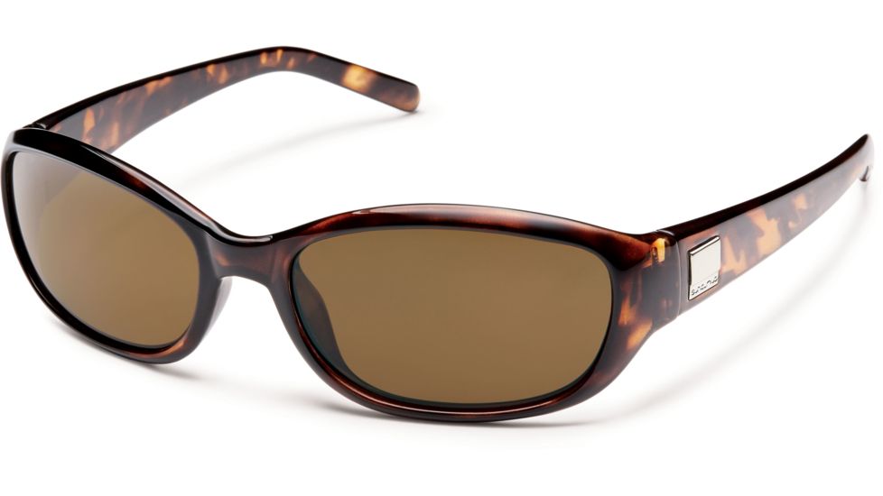 Suncloud Polarized Optics Iris Sunglasses, Brown Tortoise S-IRPPBRBR