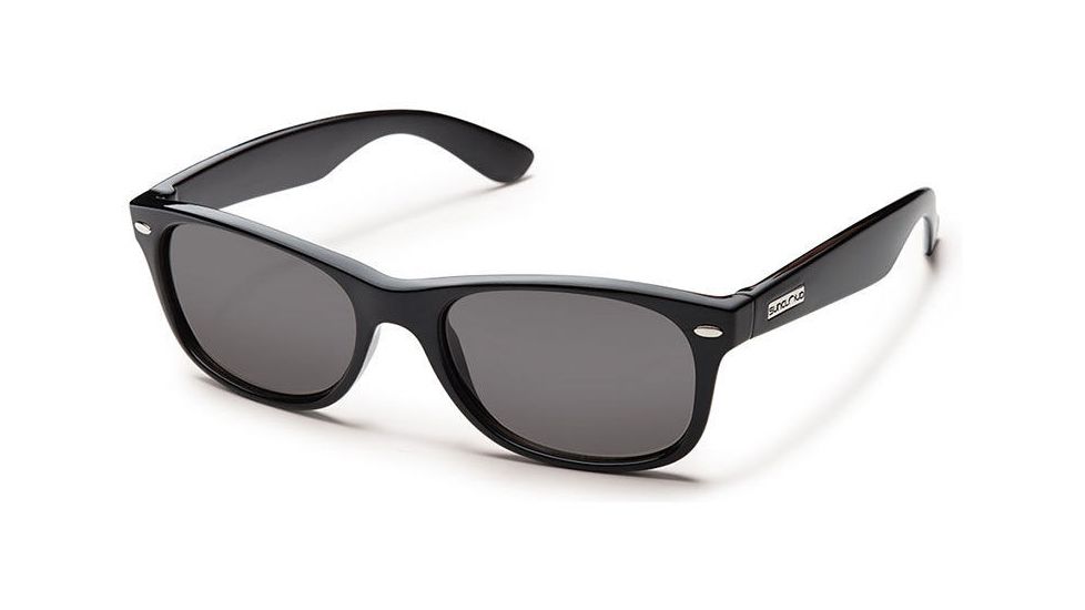 Suncloud Polarized Optics Jasmine Sunglasses-Black-Gray