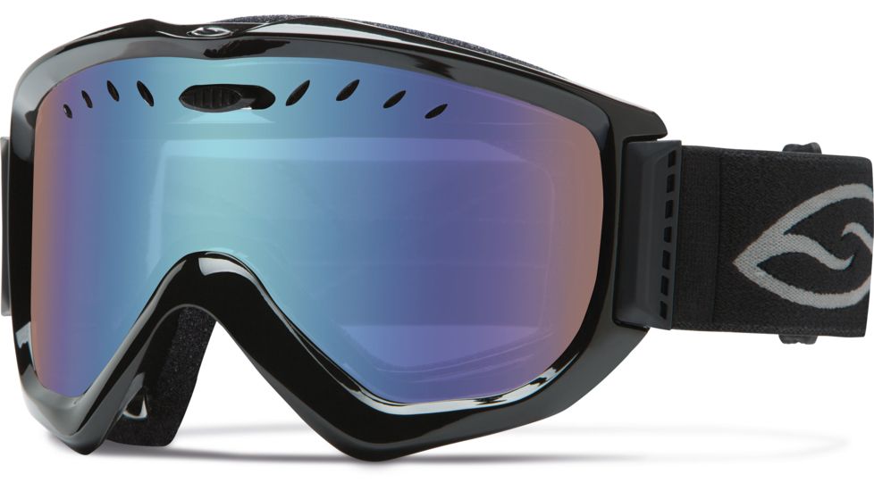 Suncloud Polarized Optics Knowledge OTG Goggles-Black-Blue Sensor Mirror