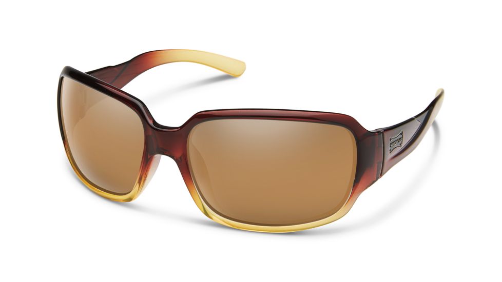 Suncloud Polarized Optics Laurel Sunglasses, Brown Fade S-LAPPSAMBRF