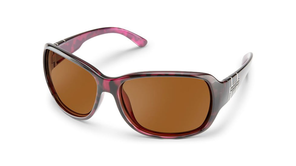Suncloud Polarized Optics Limelight, Color - Violet Havana, Lens Color - Polarized Brow, 2023365ZE62HB