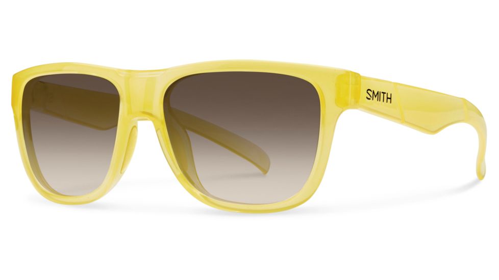 Suncloud Polarized Optics Lowdown Slim Sunglasses-Lemon-Brown Gradient
