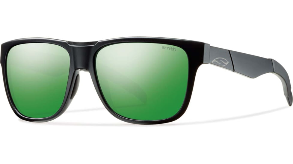 Suncloud Polarized Optics Lowdown Sunglasses Matte Black/Green Sol-X Carbonic TLT Lenses LDPCGMMB