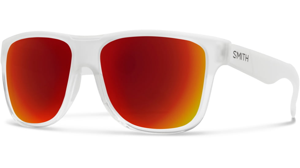 Suncloud Polarized Optics Lowdown XL-Crystal-Red Sol-X Mirror