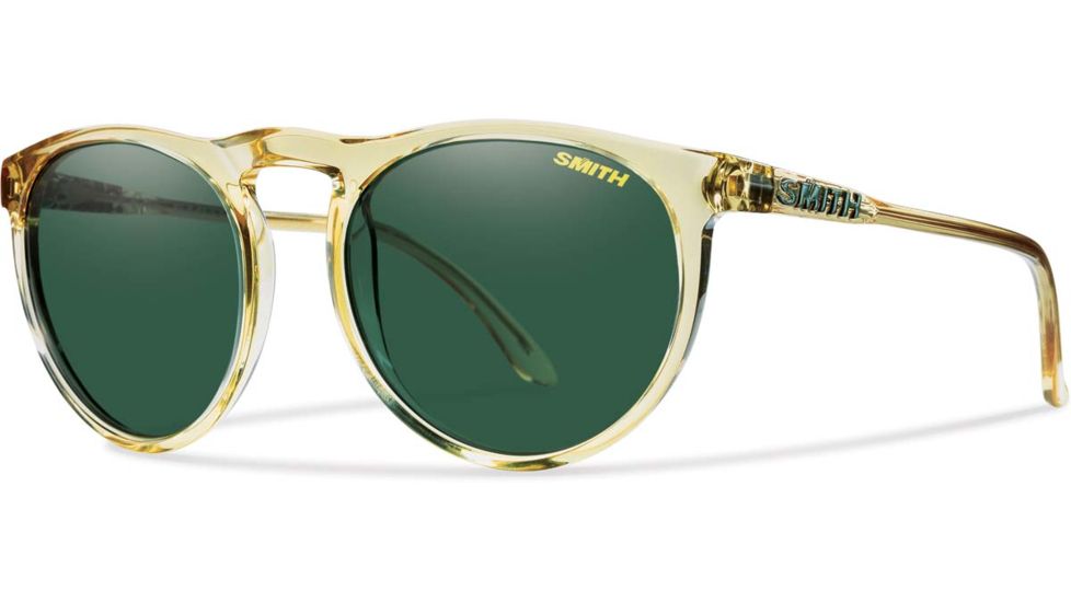 Suncloud Polarized Optics Marvine Sunglasses Tan Crystal/Green Carbonic TLT Lenses MAPCGRTC