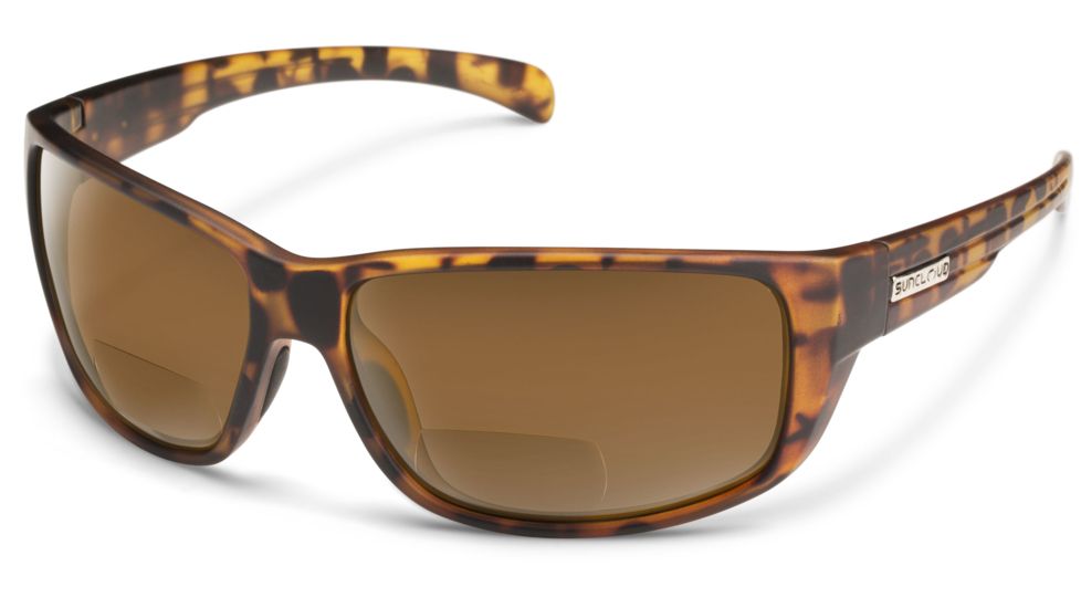 Suncloud Polarized Optics Milestone 1.50  Sunglasses, Matte Tortoise S-MIPPBRTT150
