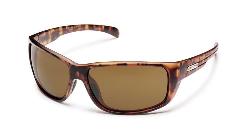 Suncloud Polarized Optics Milestone Sunglasses, Matte Tortoise S-MIPPBRTT
