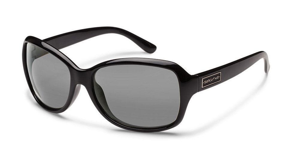 Suncloud Polarized Optics Mosaic Sunglasses-Black-Gray