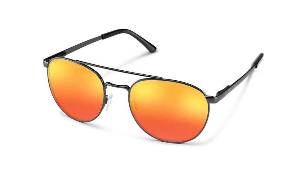 Suncloud Polarized Optics Motorist, Color - Matte Black, Lens Color - Polarized Red Mi, 20234000354OZ