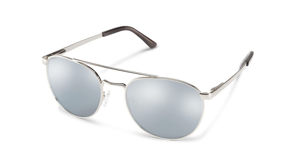 Suncloud Polarized Optics Motorist, Color - Silver, Lens Color - Polarized Silver Mirr, 2023400BF544M