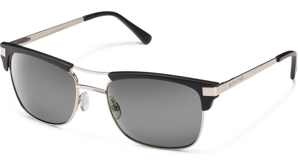 Suncloud Polarized Optics Motorway Sunglasses, Matte Black S-MWPPGYBK