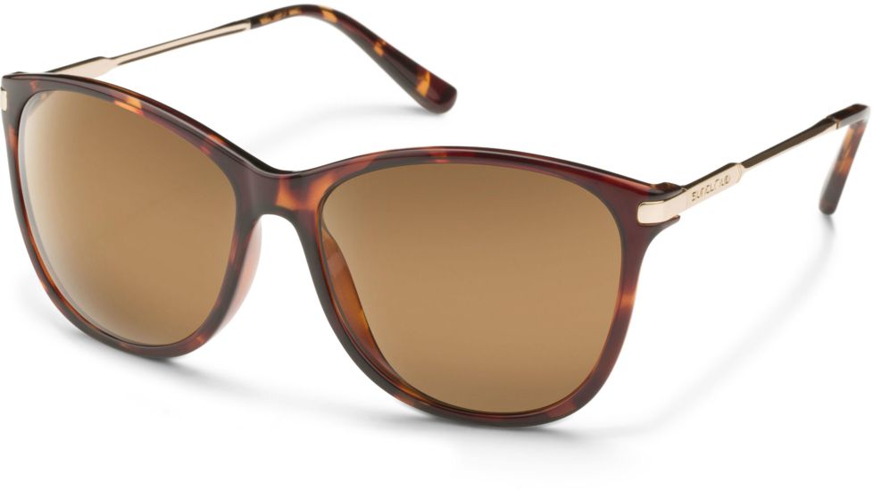Suncloud Polarized Optics Nightcap Sunglasses-Tortoise-Polarized Brown